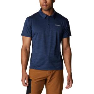 Columbia Mens Alpine Chill Zero Polo(Collegiate Navy Heather)