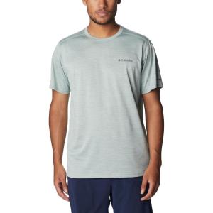 Columbia Mens Alpine Chill Zero Short Sleeve Crew(Niagara Heather)