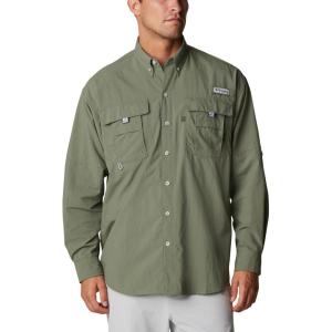 Columbia Mens Bahama Ii Long Sleeve Shirt(Cypress)