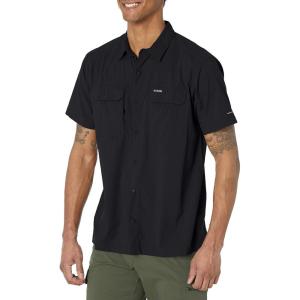 Columbia Men’s Canyon Gate Utility Short Sleeve(Black)