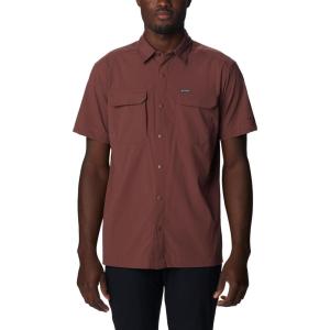 Columbia Men’s Canyon Gate Utility Short Sleeve(Light Raisin)