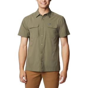 Columbia Men’s Canyon Gate Utility Short Sleeve(Stone Green)