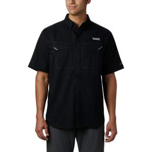Columbia Mens Low Drag Offshore Short Sleeve Shirt(Black)
