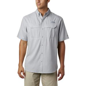 Columbia Mens Low Drag Offshore Short Sleeve Shirt(Cool Grey)