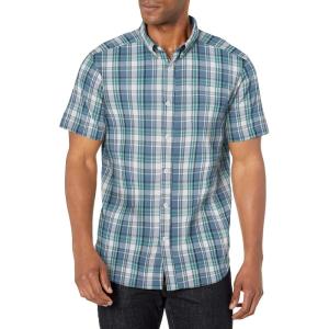 Columbia Men’s Rapid Rivers II Short Sleeve Shirt(Bluestone Multi Plaid)