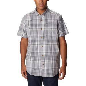 Columbia Men’s Rapid Rivers II Short Sleeve Shirt(Columbia Grey Plaid)