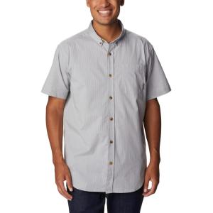 Columbia Men’s Rapid Rivers II Short Sleeve Shirt(Columbia Grey Stripe)