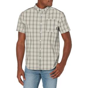 Columbia Men’s Rapid Rivers II Short Sleeve Shirt(Olive Green Gingham)