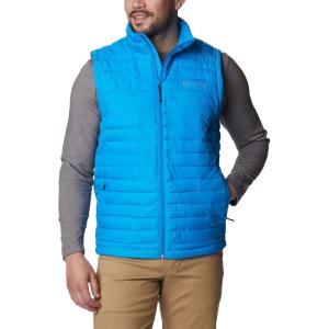 Columbia Mens Silver Falls Vest(Compass Blue)