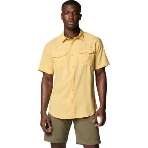 Columbia Men’s Utilizer Ii Solid Short Sleeve Shirt(Sand Dune)