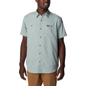 Columbia Mens Utilizer Printed Woven Short Sleeve(Niagara Hammocked)
