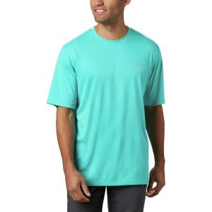 Columbia PFG Zero Rules™ S/S Shirt(Bright Aqua)