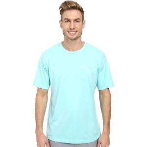 Columbia PFG Zero Rules™ S/S Shirt(Green)