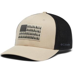 Columbia Unisex Adult PFG Logo Mesh Ball Cap(Ancient Fossil/Black)