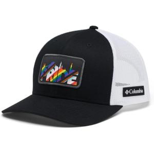 Columbia Unisex Adult PFG Logo Mesh Ball Cap(Black/Overlander)