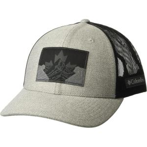 Columbia Unisex Adult PFG Logo Mesh Ball Cap(Columbia Grey Heather/Weld Canada)