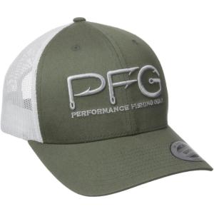 Columbia Unisex Adult PFG Logo Mesh Ball Cap(Cypress Hook)