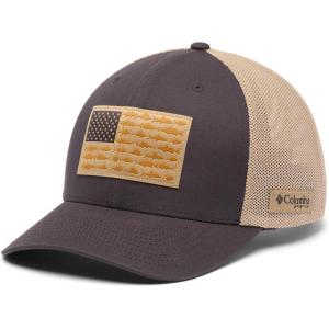 Columbia Unisex Adult PFG Logo Mesh Ball Cap(Shark)