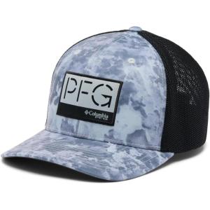 Columbia Unisex Camo Mesh Ball Cap(Cool Grey Seamoss Print)