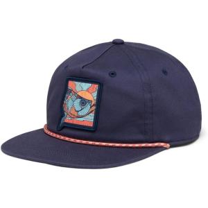 Columbia Unisex-Adult PFG Back Tack Snap Back(Nocturnal/Sunset Fish Graphic)