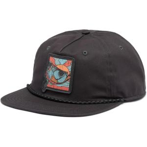 Columbia Unisex-Adult PFG Back Tack Snap Back(Shark/Sunset Fish Graphic)