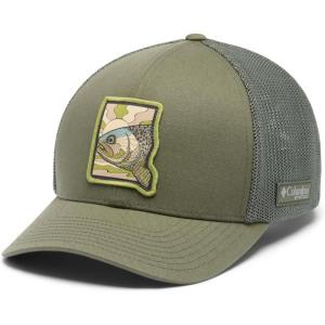 Columbia Unisex-Adult PFG Patch Mesh Ball Cap(Cypress/Trout Shine)