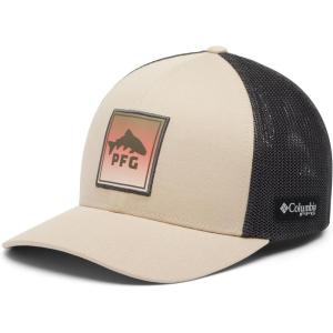 Columbia Unisex-Adult PFG Patch Mesh Ball Cap(Fossil/Shark/Trout)