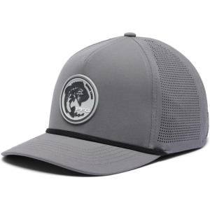 Columbia Unisex-Adult Tidal Pursuit 3D Stretch Snap Back(City Grey/Fish Circle Bass)
