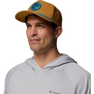 Columbia Unisex-Adult Tidal Pursuit 3D Stretch Snap Back(Maple Sugar/Full Circle Dorado)