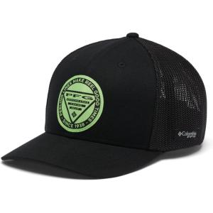 Columbia Unisex-Child Junior Mesh Ball Cap(Black/Peeling Lines)