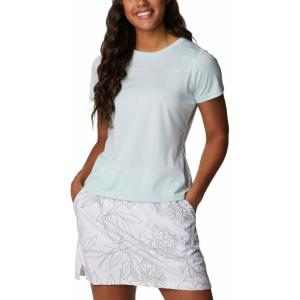 Columbia Womens Alpine Chill Zero Short Sleeve TeeT-Shirt(Icy Morn Heather)