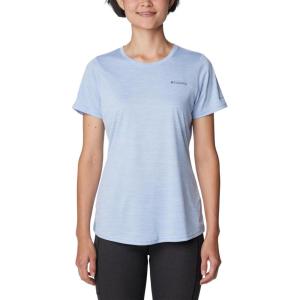 Columbia Womens Alpine Chill Zero Short Sleeve TeeT-Shirt(Whisper Heather)
