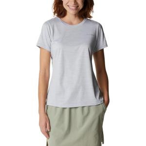 Columbia Womens Alpine Chill Zero Short Sleeve TeeT-Shirt(White Heather)