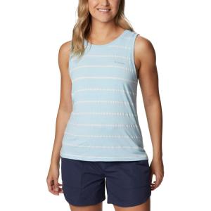 Columbia Women’s Anytime Knit Tank(Spring Blue Stripe)