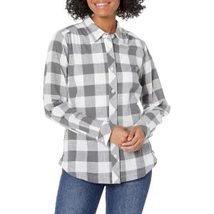 Columbia Womens Camp Henry™ Iii Ls Shirt(City Grey/Buffalo Check)