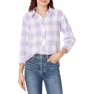 Columbia Womens Camp Henry™ Iii Ls Shirt(Frosted Purple/Buffalo Check)