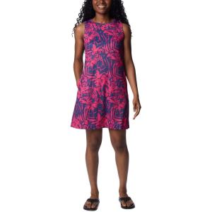 Columbia Womens Freezer Tank Dress(Ultra Pink Palmtropics)