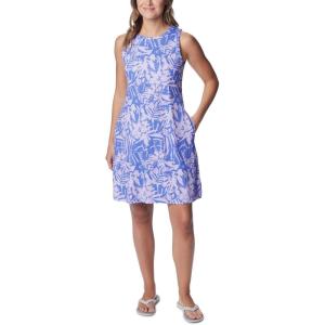 Columbia Womens Freezer Tank Dress(Violet Sea Palmtropics)