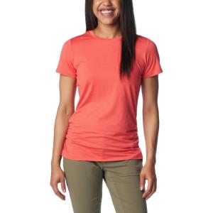 Columbia Womens Leslie Falls Short Sleeve(Juicy)
