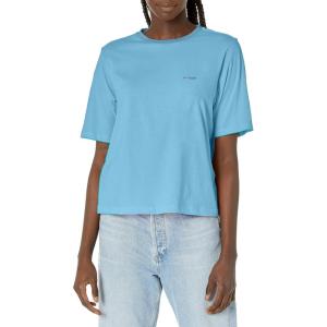 Columbia Womens North Cascades Relaxed Tee(Agate Blue/Fish Star Marlin Graphic)