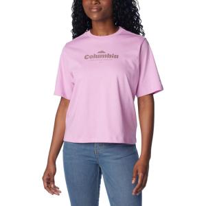 Columbia Womens North Cascades Relaxed Tee(Cosmos/Elevated High)