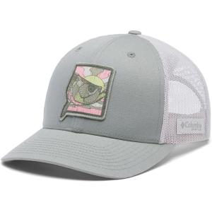 Columbia Women’s PFG Mesh Ball Cap(Smokey Sage/Stone/Sunset Fish)