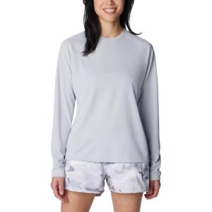 Columbia Womens PFG Solar Stream Long Sleeve(Cirrus Grey)
