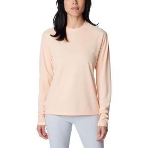 Columbia Womens PFG Solar Stream Long Sleeve(Peach Fizz)