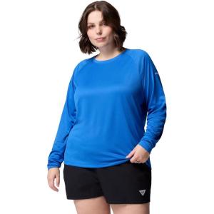 Columbia Womens PFG Solar Stream Long Sleeve(Vivid Blue)