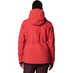 Columbia Womens Powdered Peak Insulated Jacket(Daredevil)