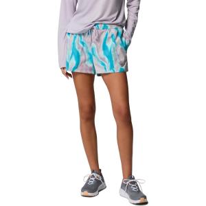 Columbia Womens Rugged Water Printed Short(Lavender Pearl Heatmap)