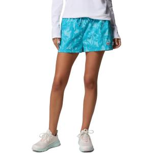 Columbia Womens Rugged Water Printed Short(Vintage Blue Clarets)