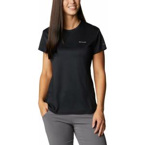 Columbia Women’s Standard W Zero Ice Cirro-Cool Ss Shirt(Black)