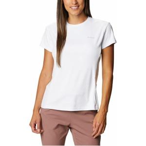 Columbia Women’s Standard W Zero Ice Cirro-Cool Ss Shirt(White)